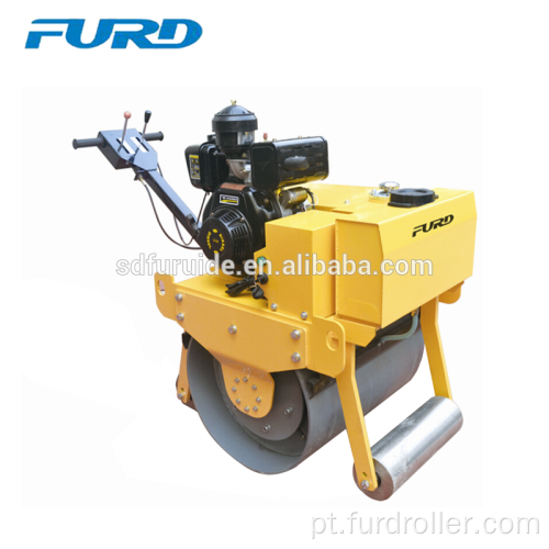 Rolo compactador vibratório de tambor 500 kg (FYL-700)